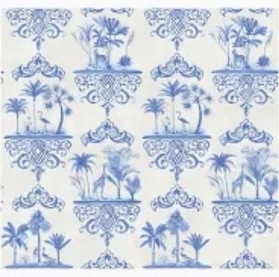 NEW Cole & Son Rousseau Cobalt Blue Wallpaper (3 available) Animal Art
