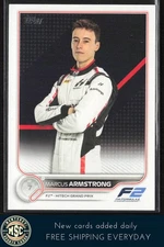 Marcus Armstrong 2022 Topps Formula 1 #83 Hitech Grand Prix F2