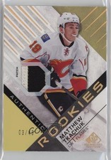2016 SP Game Used Gold Spectrum Premium Material 3/49 Matthew Tkachuk #108 4c6