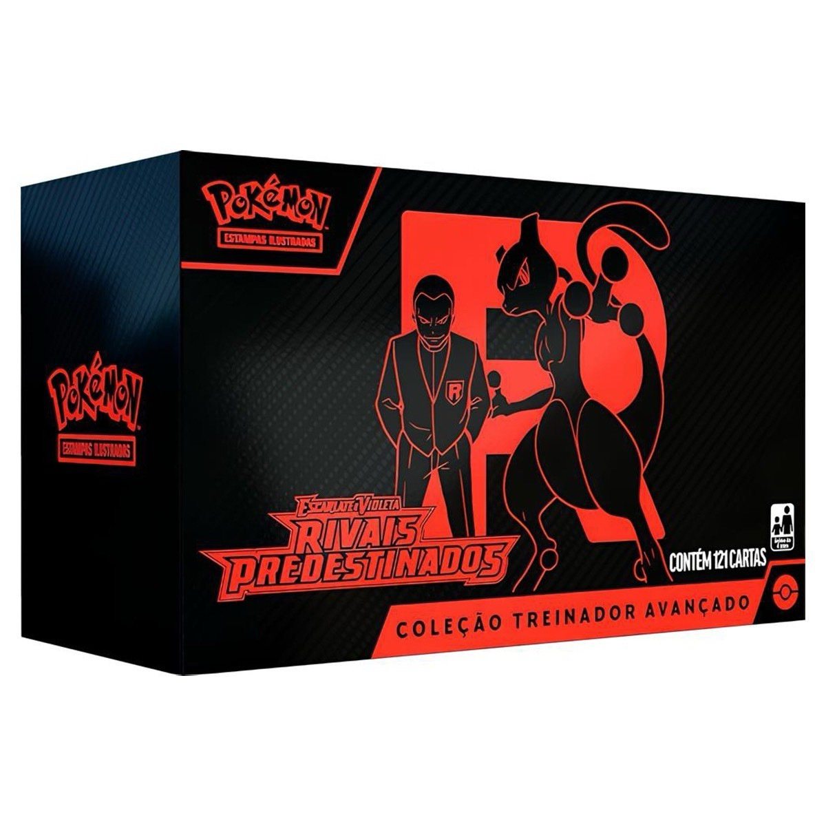 Pokémon Destined Rivals PORTUGUESE 1x ETB + 1x Sealed