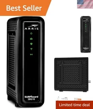All-In-One Cable Modem & WiFi Router - 400 Mbps Speed, Coverage Up to 1400 Sq Ft