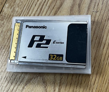 Karta pamięci Panasonic P2 E-Series AJ-P2E032XG 32GB w etui używana