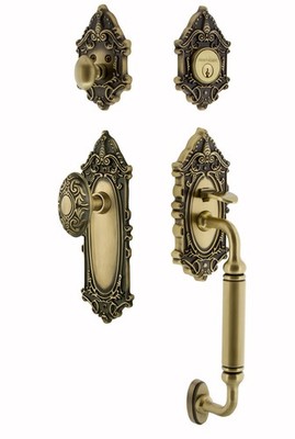 Nostalgic Warehouse VICVIC_ESET_238_CG Victorian Solid Brass - Brass