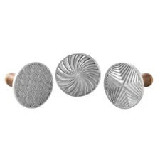 Nordic Ware Geo Cast Cookie Stamps