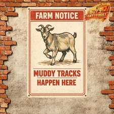 Corgi You Have Been Warned Aluminum Tin Sign Dog Warning Door Plaque 8x12