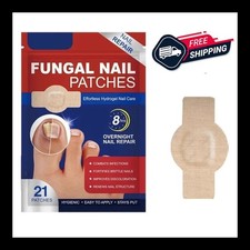 21 Pcs Fungal Nail Patches - Extra Strength Toenail Fungus Treatment Overnight