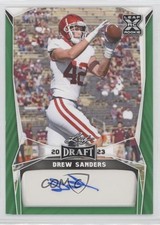 2023 Leaf Draft Auto Green Drew Sanders #BA-DS1 Auto 00ht