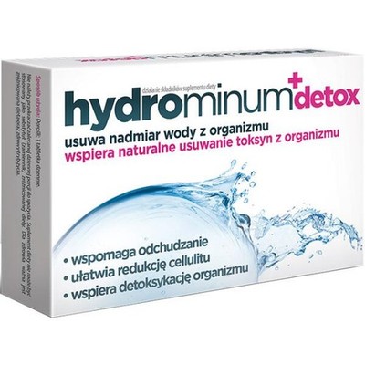 Aflofarm Hydrominum + Detox food supplement in tablets 30 pcs.