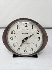 Westclox 1950's-60's Big Ben Wind Up Luminous Alarm Clock Tested And Works