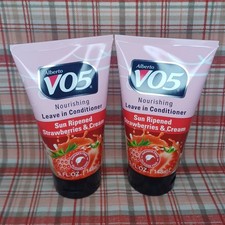 2 Alberto VO5 Nourishing Leave In Conditioner Sun Ripened Strawberries  Cream
