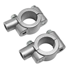 7/8" Universal Handlebar Motorcycle Bike Mirror Mount Bracket Clamp GO CART ATV