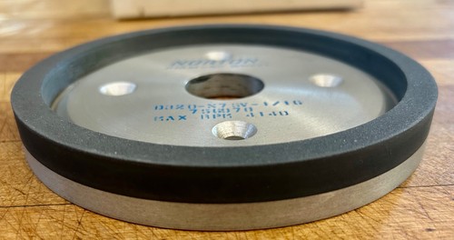 Rueda de lijado Norton Diamond D320-N75V-1/16 6 x 3/4x 1-1/4 6A2C D0570248-1 - Imagen 6 de 10