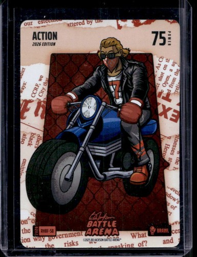 2026 Bo Jackson Battle Arena Griffey Action Red Headlines Battlefoil #RHBF-58