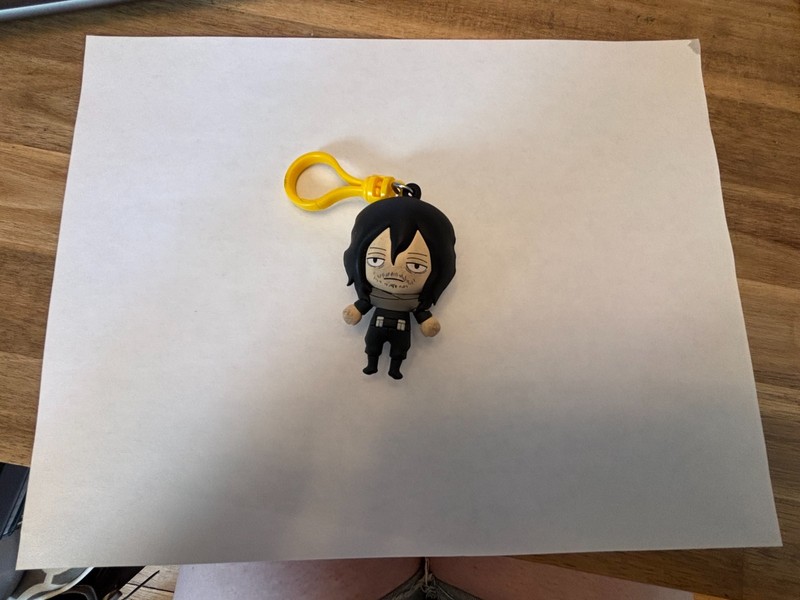 My Hero Academia Shota Aizawa Clip Blind Bag Opened Series 4 Monogram