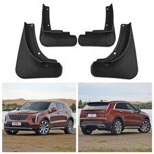 4PCS Car mudguard Splash Guards & Mud Flaps For Cadillac XT4 2017-2023