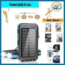 Anker PowerCore Solar 38800mAh Portable Charger Fast 5V/2.4A Waterproof