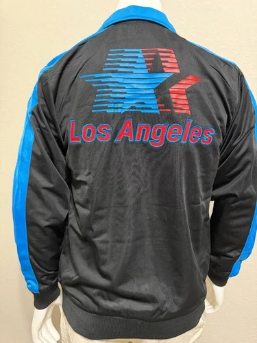 1984 Los Angeles Official Olympic Museum Collection Black Full-zip Jacket SZ LG image 2