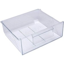 ❄️ Original Electrolux 140075825012 Fridge Freezer Drawer Upper/Middle Clear