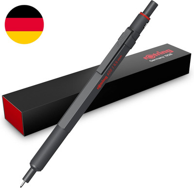 Rotring 600 Druckbleistift | Hb-Mine0,5 Mm | Drehminenstift Mit Vollmetallschaft