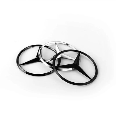 1pc ABS Tail Star Emblems Rear Trunk Star Stickers Badges for Mercedes Benz