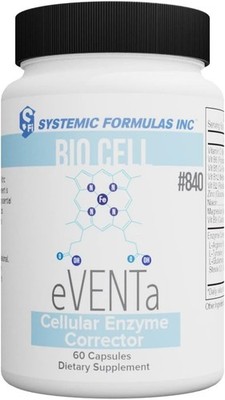 Systemic Formulas EVENTA Bio Cell #840. Cellular Enzyme Corrector 60 Capsules