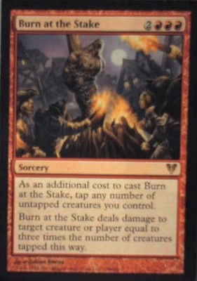 Burn at the Stake - Avacyn Restored: #130, Magic: The Gathering Nm C345
