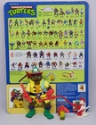 Vintage 1991 TMNT Hose 'Em Down Don Figure Complete with Cardback