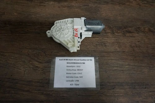 Audi A4 B8 8K Fensterhebermotor Fensterheber Motor Vorne Rechts 8K0959802A