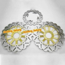 Disco freno anteriore in acciaio inox per Honda CBN 400 CBR RR 900 Hornet 250