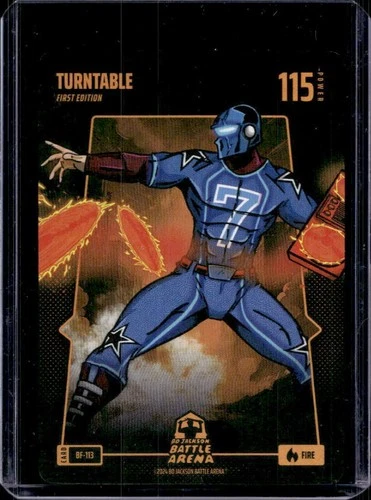 2024 Bo Jackson Battle Arena Alpha Edition Turntable Battlefoil First #BF-113