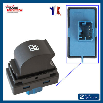 Bouton Lève-vitre Droit Citroën Jumper Fiat Ducato Peugeot Boxer - Neuf, Référence EWS-PE-010