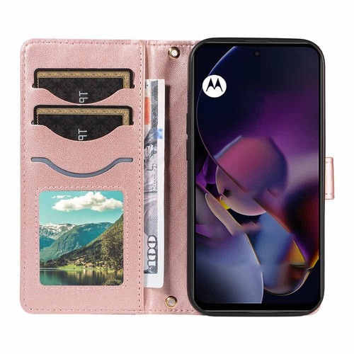 For Motorola Moto G14 G34 G54 G84 G13 G53 E14 E13 Flip Wallet Leather Case Cover - Picture 5 of 54