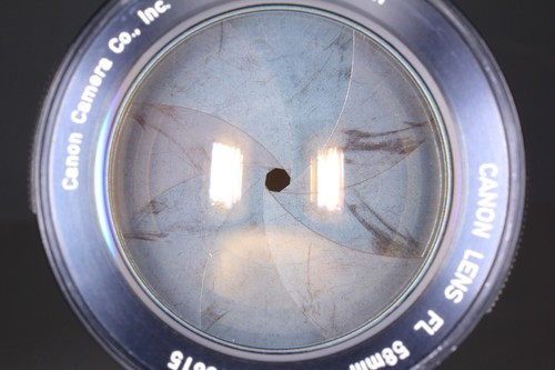 CLA'd 【Top MINT】 Canon FL 58mm F1.2 MF Standard Prime Lens FD Mount From Japan - Picture 7 of 18