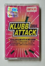KLUBB ATTACK 2004 18 Killer Hits VMP Rare Malaysia Cassette Brand New Sealed