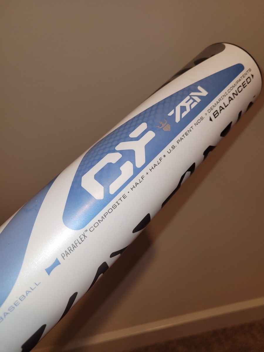Original 2017 Demarini CF Zen 31/21 (-10) Non Retooled White