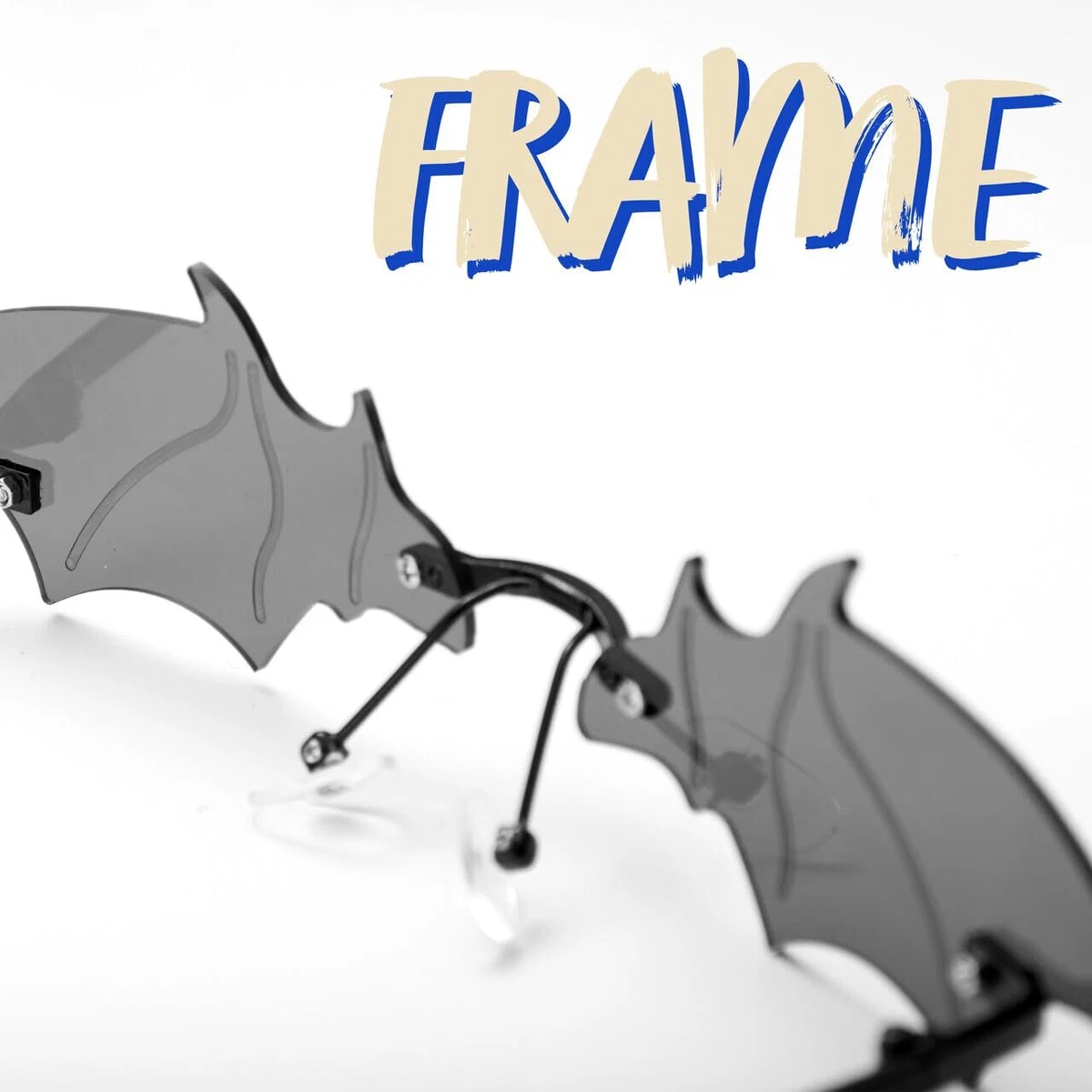 Bat wing cheap shaped sunglasses