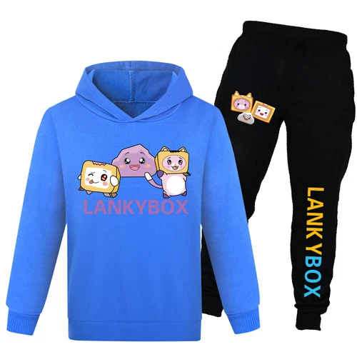 Kinder Hoodie Sweatshirt Lange Hosen Kapuzenpullover Pullover Langarm Top + Hose - Bild 16 von 32