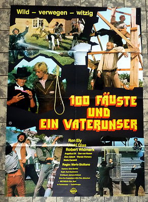 RON ELY *Alleluja e Sartana figli di... Dio - A1-Filmposter EA -Ger 1-Sheet 1972