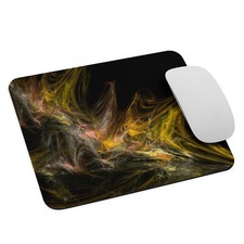 Classic Mouse Pad Yellow Black Design