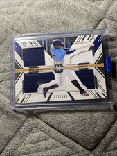 2019 Panini Elite Extra Edition Triple Silhouettes Black /399 Kyle Lewis #TS-KL
