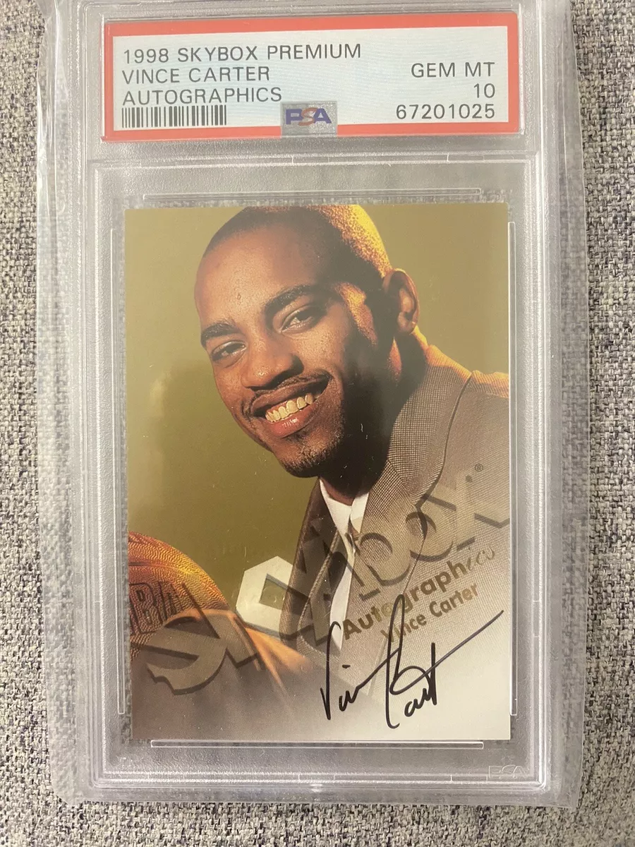 Vince Carter SKYBOX RC Autographics