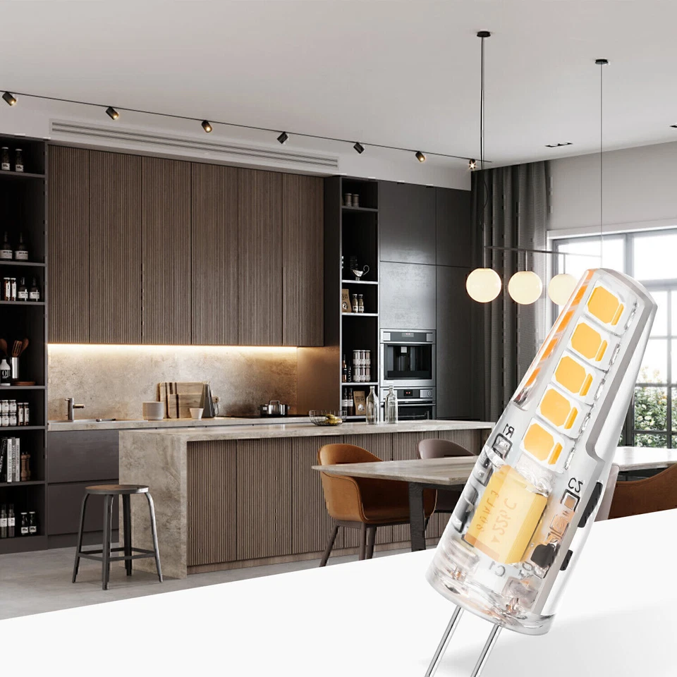 10X G4 LED 6W 12V Warmweiß Lampe Birne Halogenlampe Stiftsockel Leuchtmittel DE - Bild 3 von 4