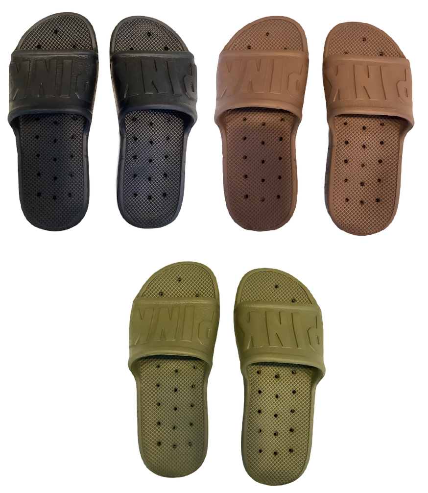 VICTORIAS SECRET PINK LOGO SLIDES SANDALS BEACH SHOWER SHOES WATERPROOF S M  L