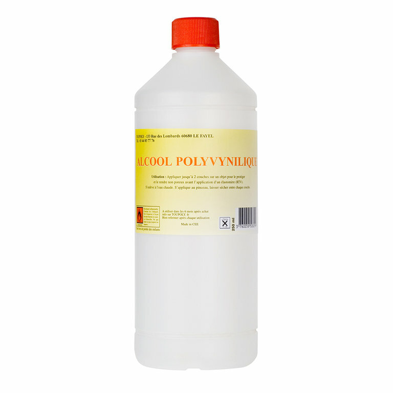 Démoulant transparent PVA alcool polyvinylique 2000 ML liquide de démoulage résine époxy