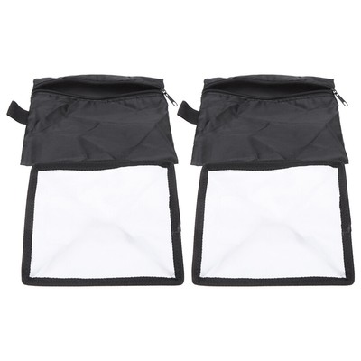  2 PCS Flash-Diffusor Abdeckung Des Diffusorschirms Fotografie Video Lichtsocke