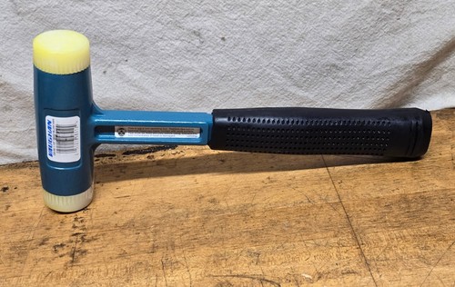 Vaughan PROFESSIONAL Dead Blow Hammer, 1-1/2" Nylon Heads ENGLAND NEW - Picture 5 of 7