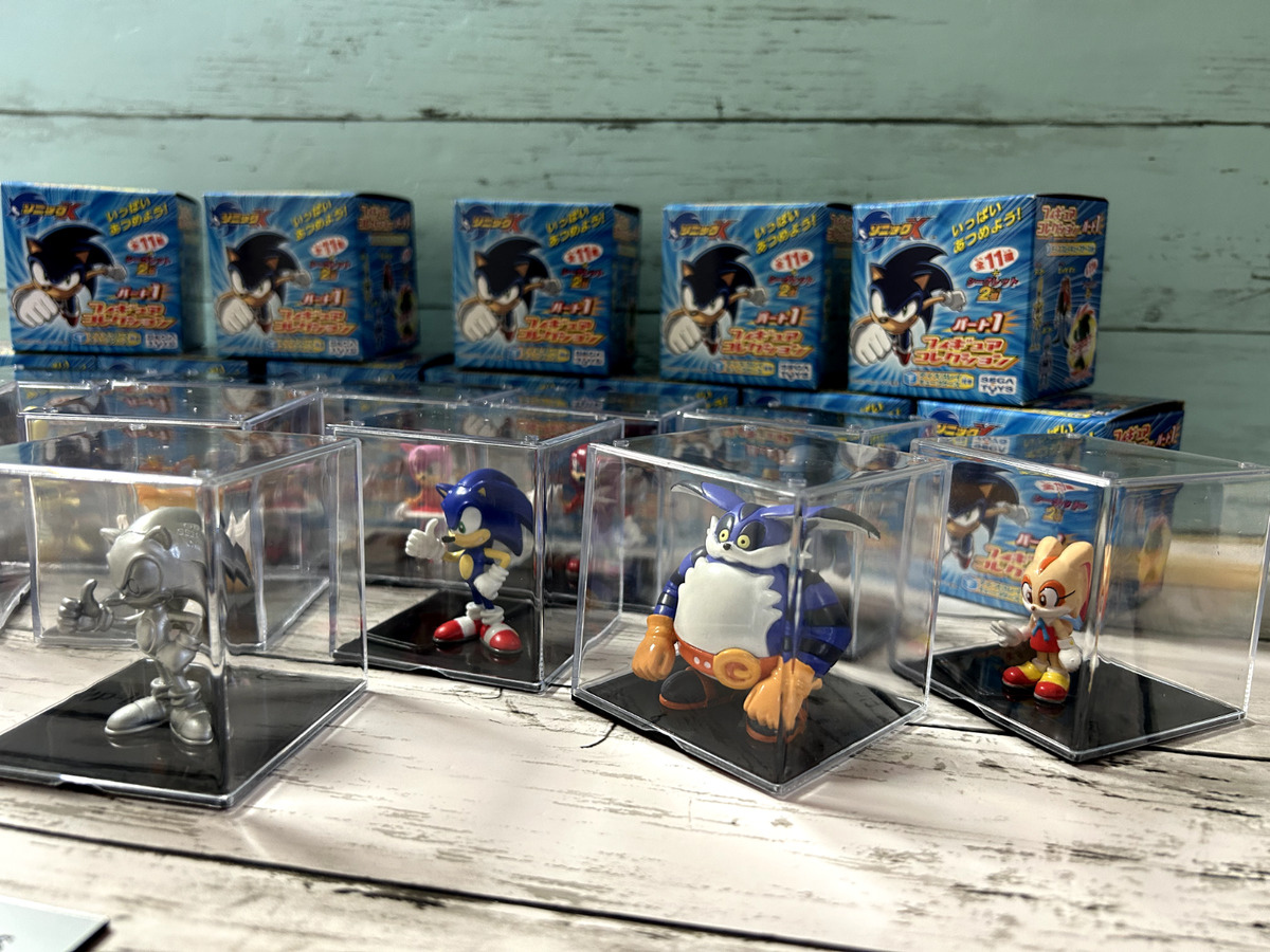 Sonic X Figure Collection LOT SEGA Toys Gashapon Extremely Rare