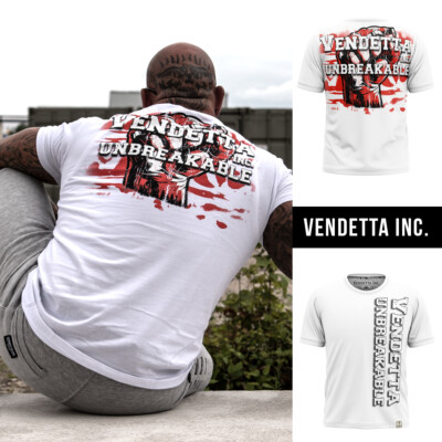 Vendetta Inc. Shirt Unbreakable 1055 weiß Herren Männer T-Shirt Streetwear