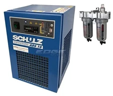 SCHULZ 10 CFM REFRIGERATED COMPRESSED AIR DRYER 115V, FOR 2&3HP COMPRESSORS MAX