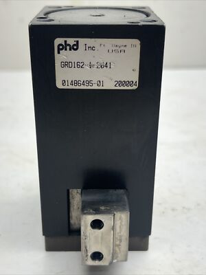  PHD GRD162-1-2041 Pneumatic Gripper, Used, Free Shipping 